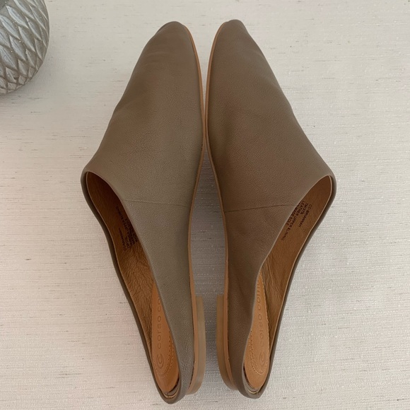 New Corso Como Briannah Light Brown Leather Mules Woman’s 7M - Picture 10 of 10